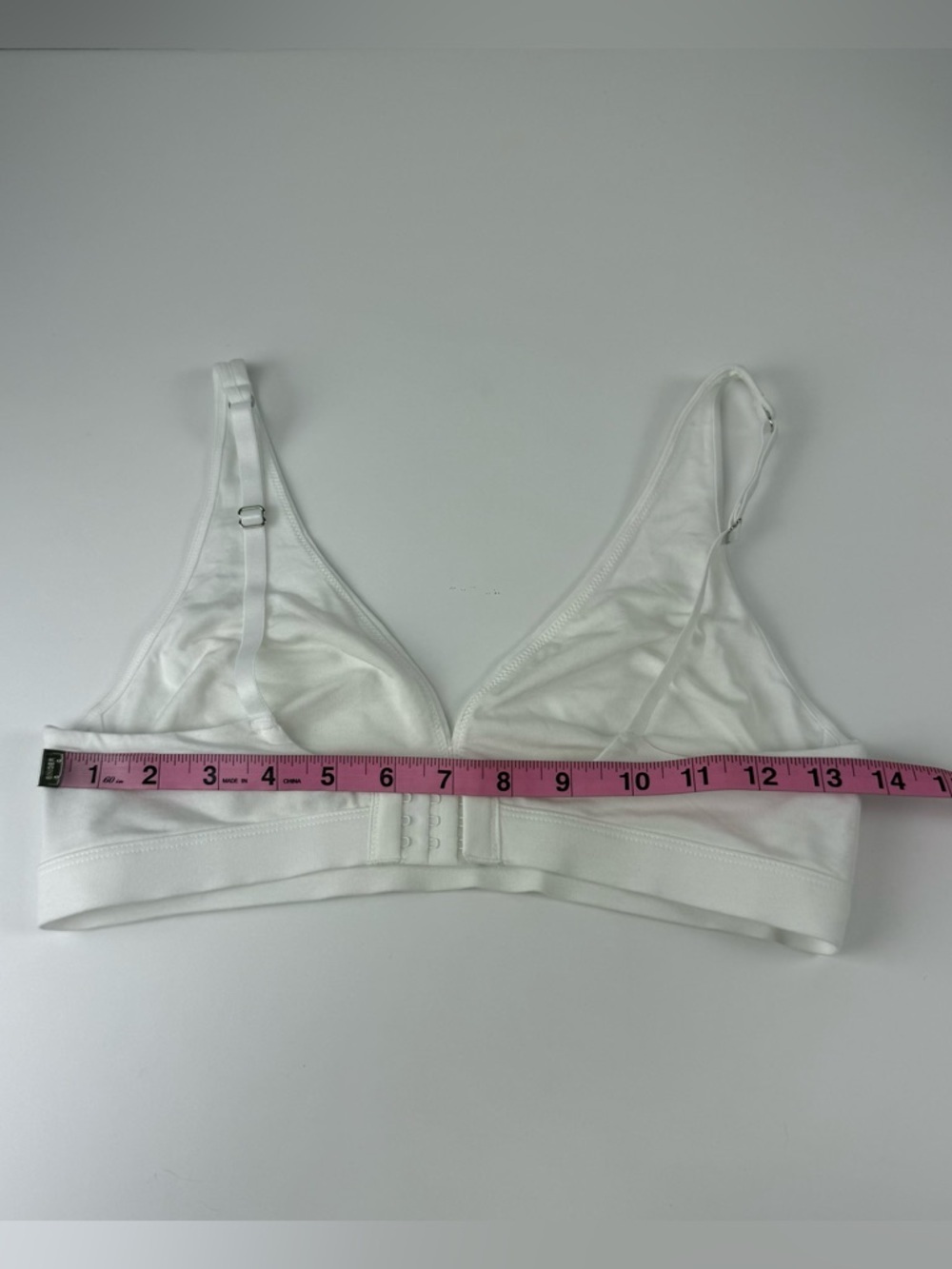 State of Day Bra Bralette Womens Medium White Cotton Blend NWOT NEW - Picture 5 of 6